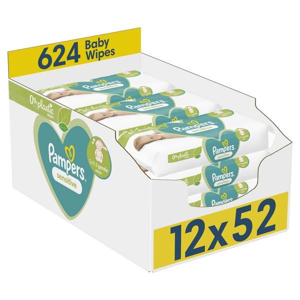 Pampers Sensitive Baby Wipes X624