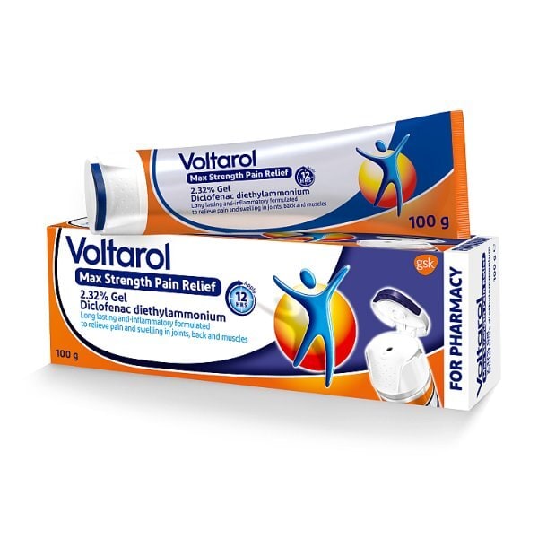 Voltarol Joint Pain Relief Gel 12 Hour 2.32% 100g