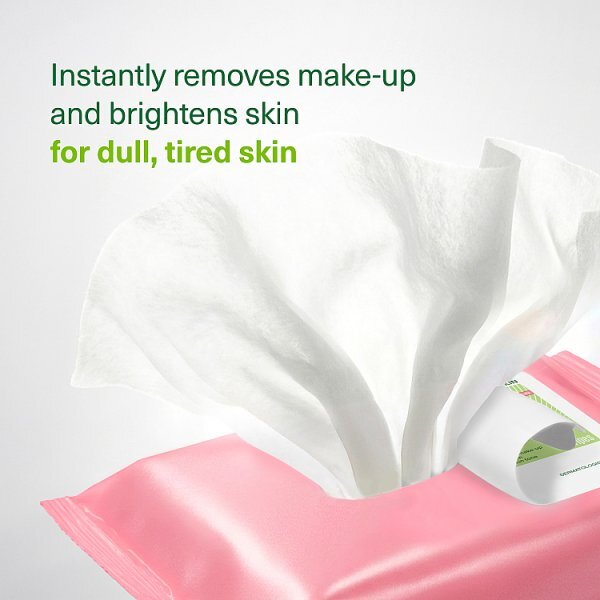 Simple Protect N Glow Biodegradable Wipes Instant Glow X20