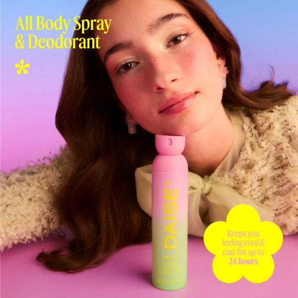 Daise All Body Spray & Deodorant Hello 120 Ml