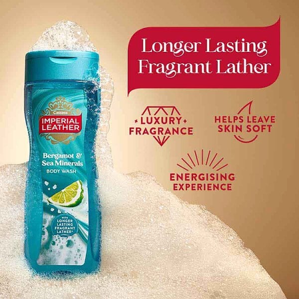 Imperial Leather Bodywash Bergamot & Seasalt 480Ml