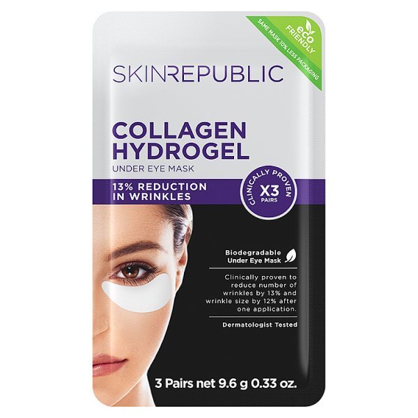 Skin Republic Collagen Hydrogel Under Eye Patch 3 x 18g