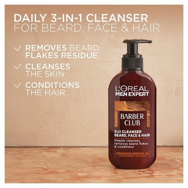 L'Oréal Men Expert Barber Club Beard Face Wash 200ml