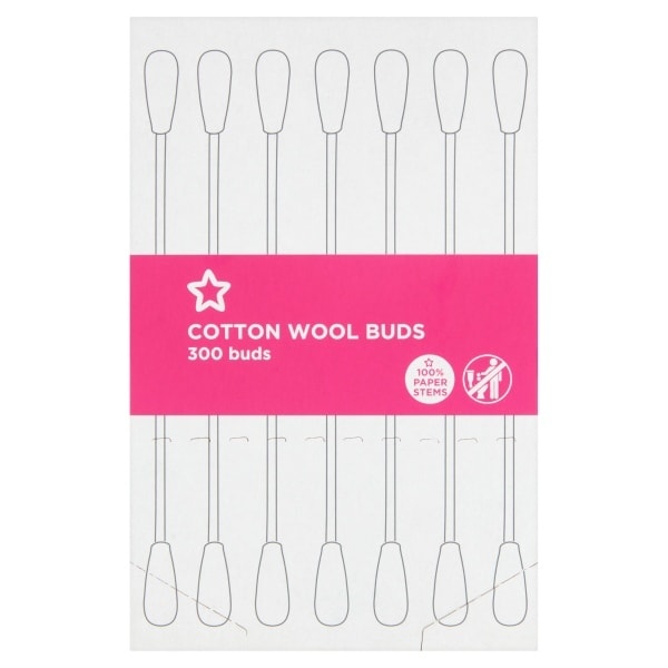 Superdrug Cotton Wool Buds - 300 Buds