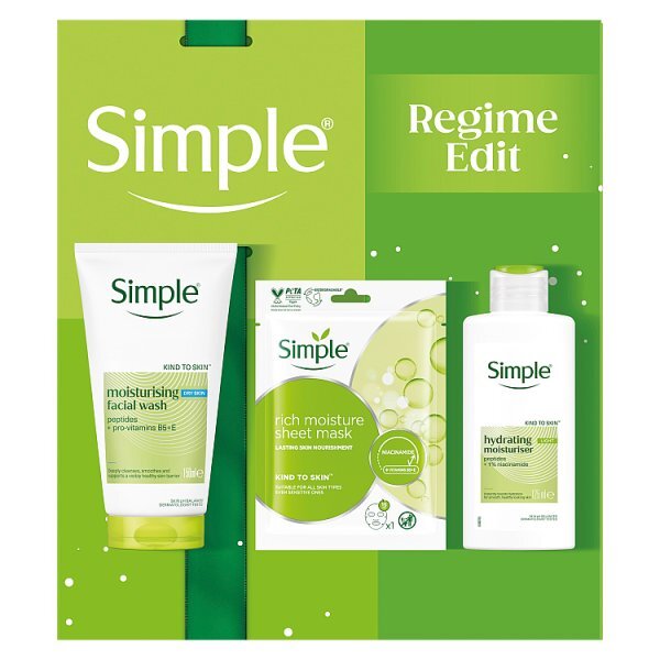 Simple Skincare Daily Regime Christmas Gift Set