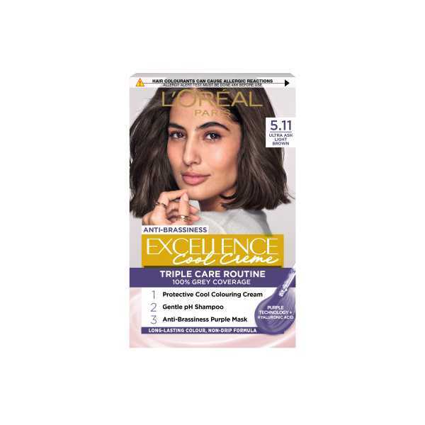 L'Oréal Excellence Cool Crème 5.11 Ultra Ash Light Brown