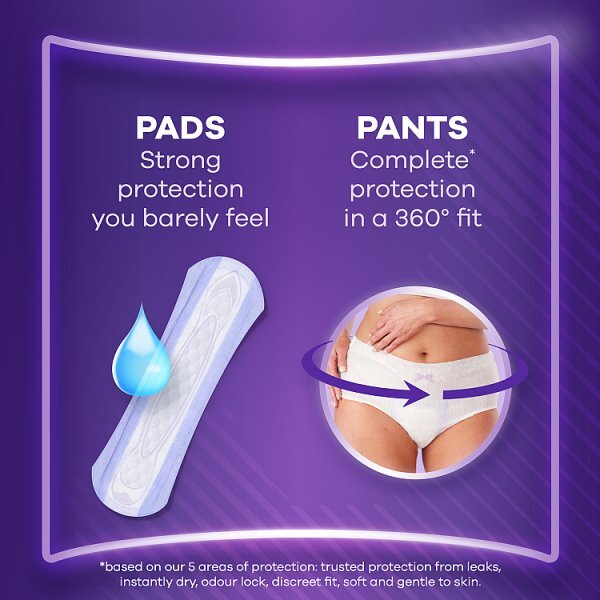 Always Discreet Incontinence Pads Plus Ultimate Night X12