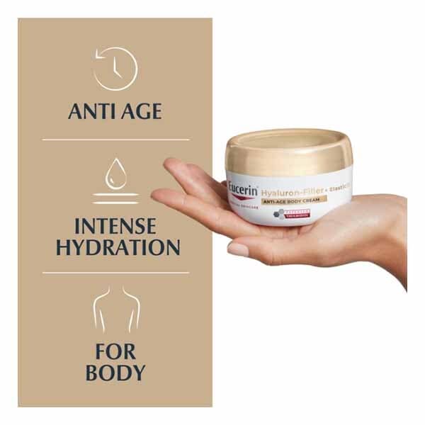 Eucerin Hyaluron-Filler + Elasticity Body Cream 200Ml