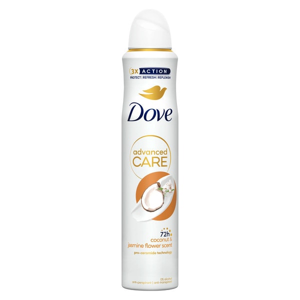 Dove Advanced Care Coconut & Jasmine Anti-Perspirant Aerosol 200ml