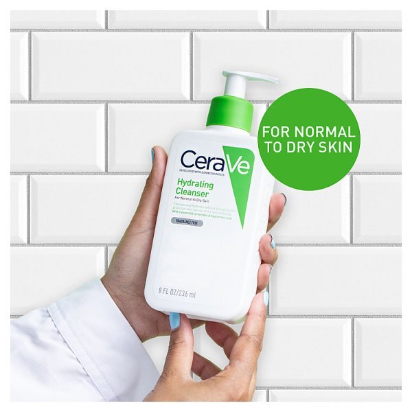 CeraVe Hydrating Cleanser with Hyaluronic Acid for Dry Skin 236ml