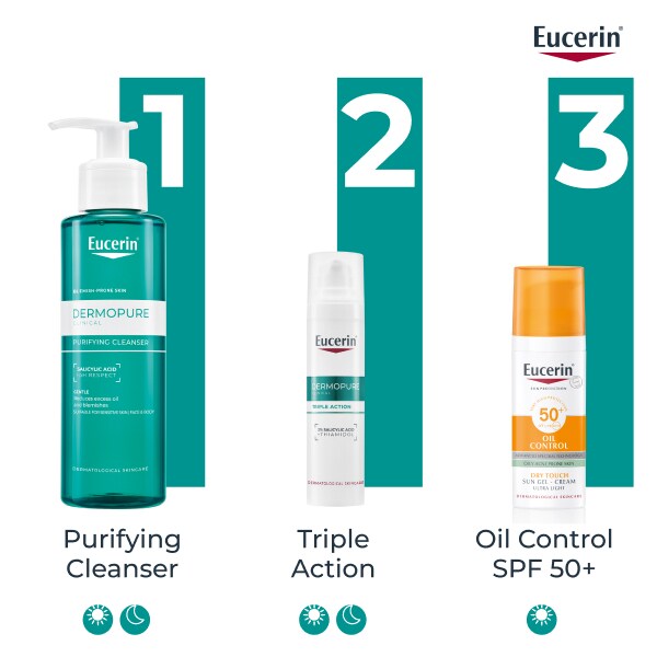 Eucerin Dermopure Clinical Triple Action Fluid 40ml