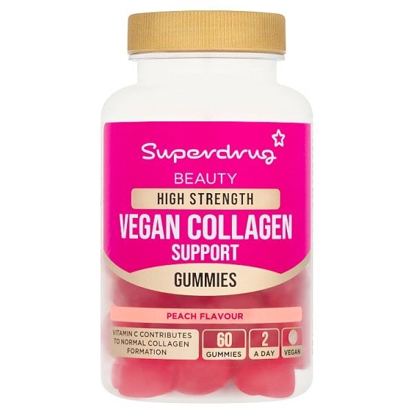 Superdrug High Strength Collagen Vegan Gummies 60s