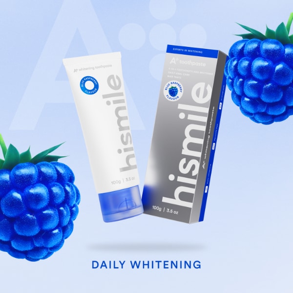 Hismile A+ Whitening Toothpaste - Blue Raspberry