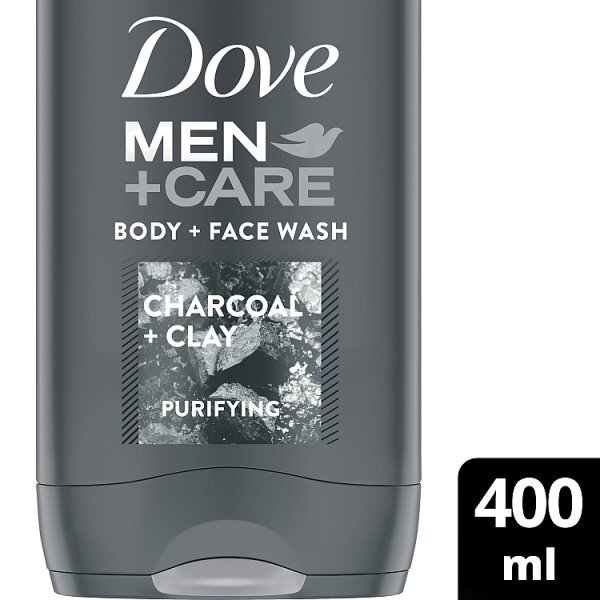 DNRAD Dove Men+Care Body Wash Charcoal & Clay 400ml