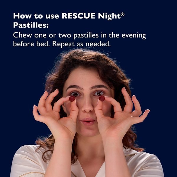 Rescue Remedy Night Pastilles Blackcurrant 50G