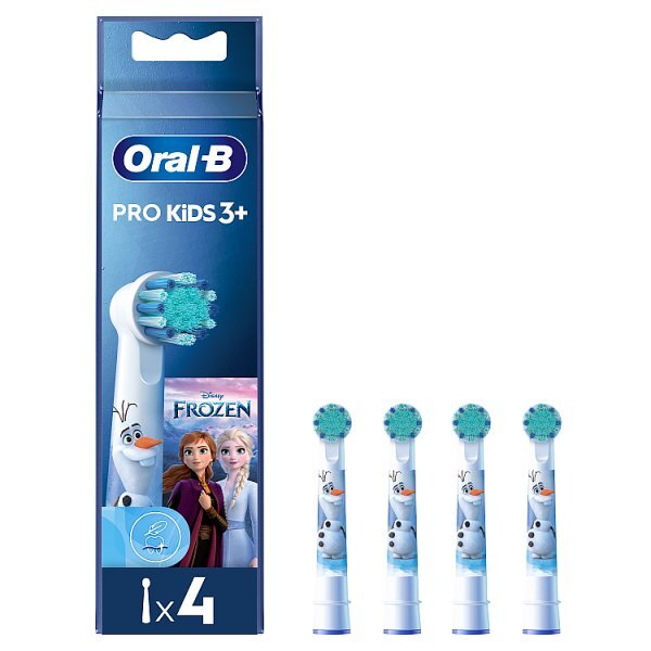 Oral-B Pro Kids Toothbrush Heads Featuring Disney Frozen, 4