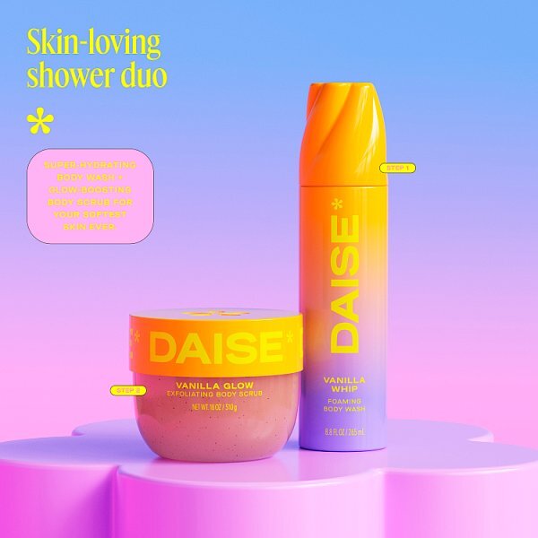 Daise Foaming Body Wash Vanilla 265ml