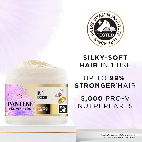 Pantene Silky & Glowing Hair Mask 300Ml
