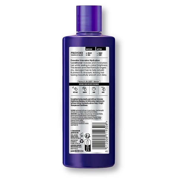 Provoke Touch of Silver Intensive Hydration Purple Conditioner 200ml