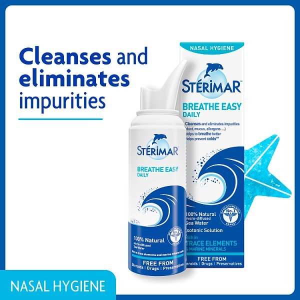 Sterimar Breathe Easy Daily Nasal Spray 50ml
