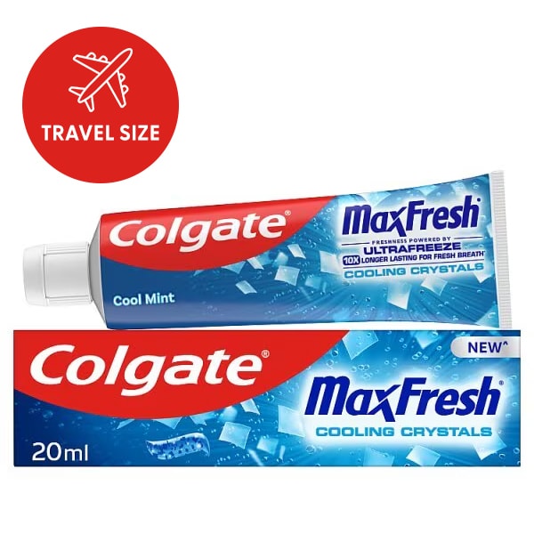 Colgate Max Fresh Cooling Crystals Toothpaste 20ml Travel