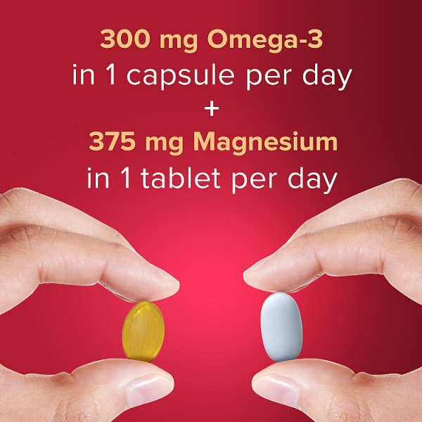 Seven Seas Omega-3 Plus Magnesium Duo Pack