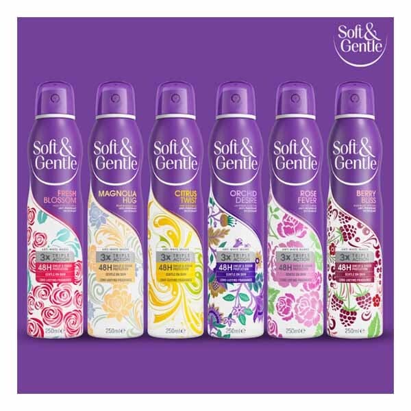 Soft & Gentle Aerosol Citrus Twist 150Ml