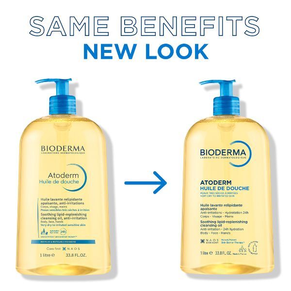 Bioderma Atoderm Cleansing Oil Normal To Very Dry Skin 1L