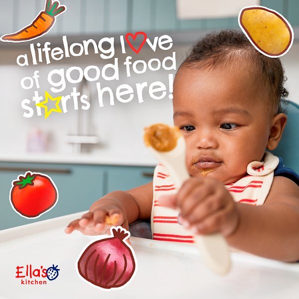 Ella's Kitchen Organic Strawberries & Apples 4m+ 120g