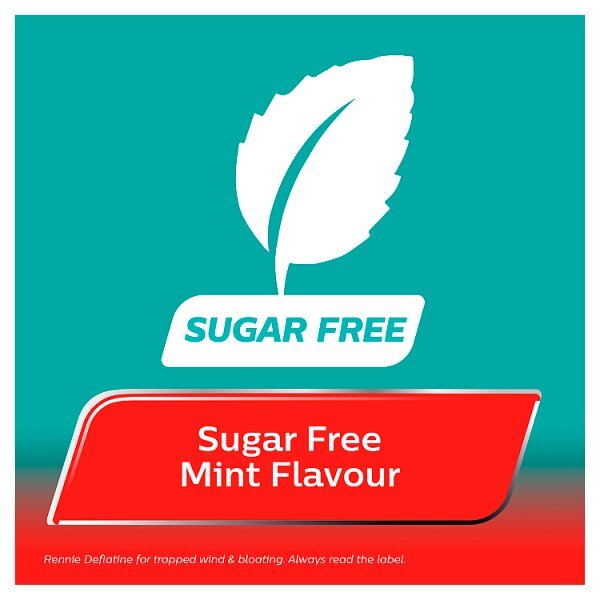 Rennie Deflatine 18 Chewable Tablets