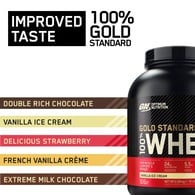 Optimum Nutrition Vanilla Ice Cream Whey Protein Powder 900g