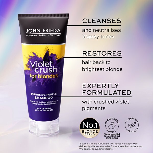 John Frieda Violet Crush Intense Purple Shampoo 250ml