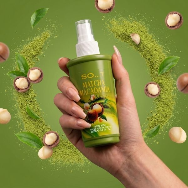 So? Delish Matcha & Macadamia Body Mist 150ml