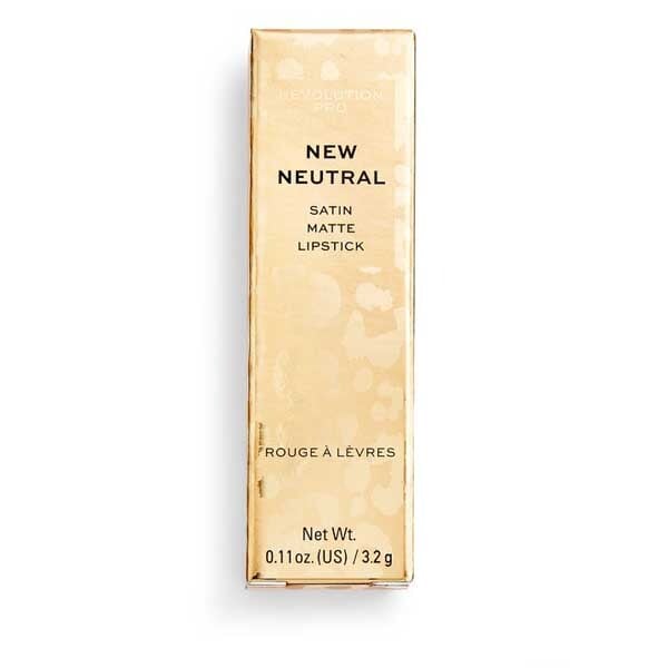 Revolution Pro New Neutral Satin Matte Lipstick Cashmere
