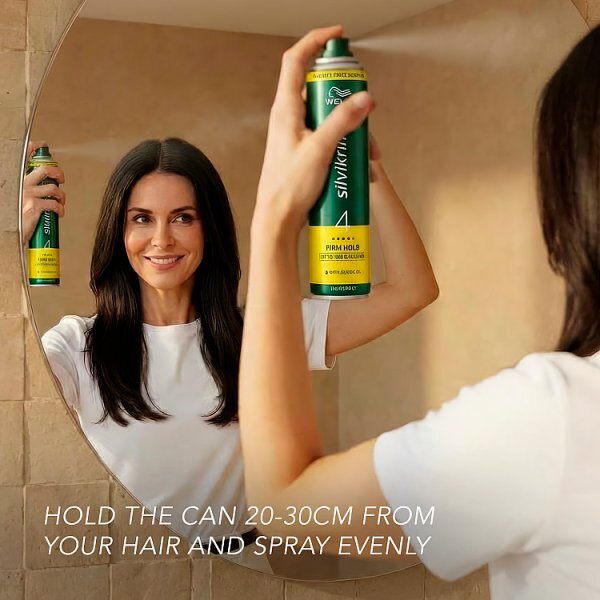 Wella Silvikrin Firm Hold Hairspray, 400 ml