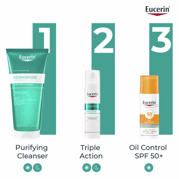 Eucerin Dermopure Clinical Purifying Face Cleanser 200Ml