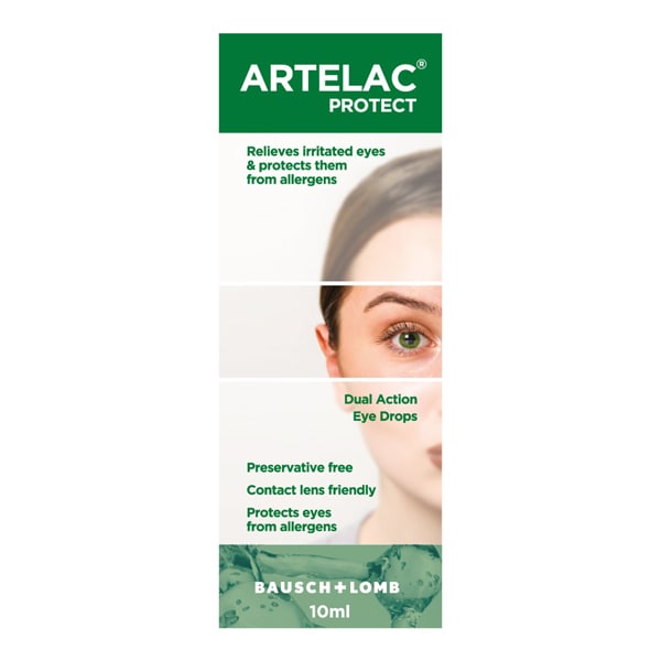 Artelac Protect - dry and irritated eye drops 10ml