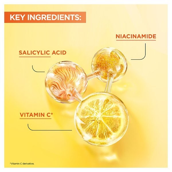 Garnier Vitamin C Brightening Toner Niacinamide Salicylic