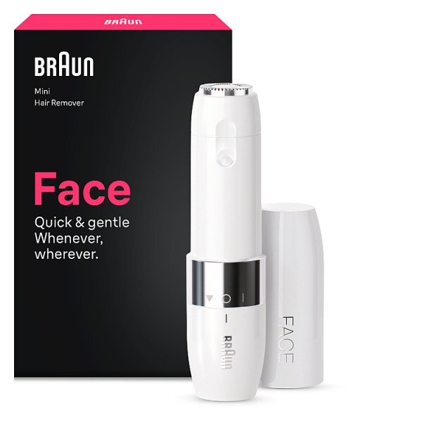 Braun Mini Hair Remover, Face Trimmer, Fs1000, White