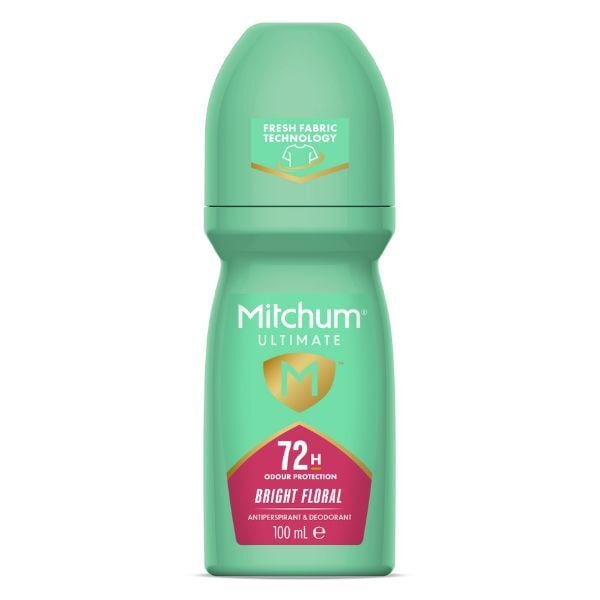 Mitchum Female Ultimate 72H Roll On Bright Floral 100Ml