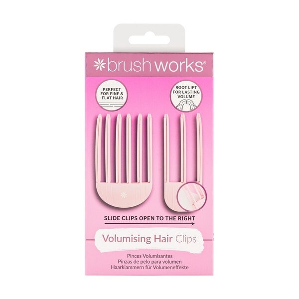 Brushworks Volumising Hair Clips - 2 Pack