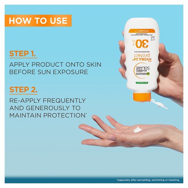 Garnier Ambre Solaire Hydra 24 SPF30 Lotion 175ml