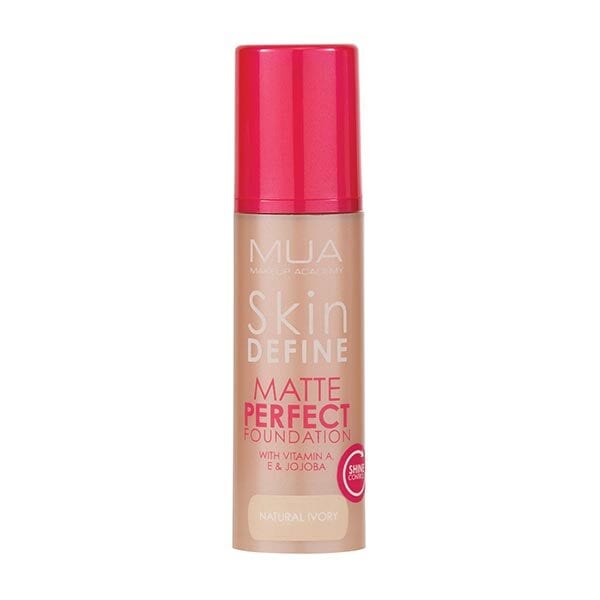 MUA Skin Define Matte Perfect Foundation - Natural Ivory
