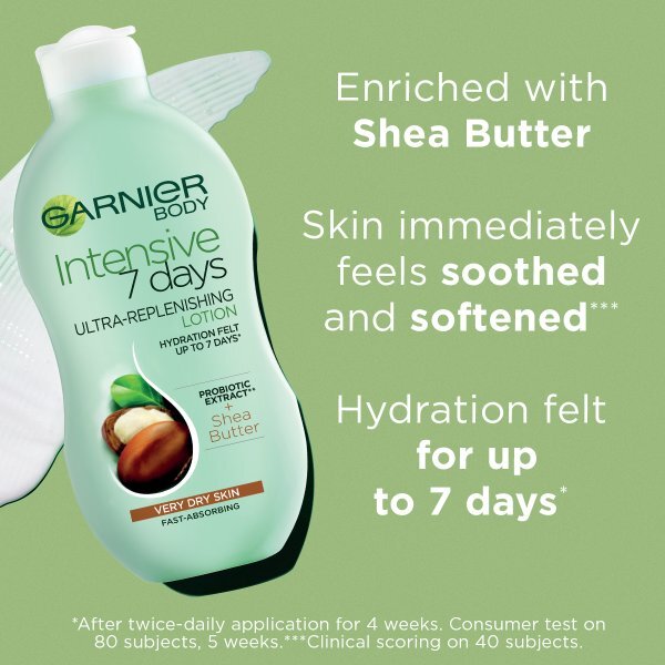 Garnier Intensive 7 Days Shea Body Lotion Dry Skin 400ml