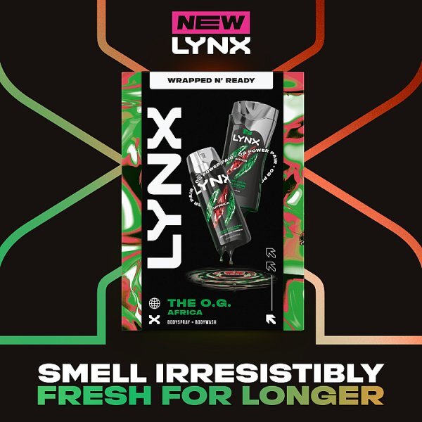 Lynx The O.G. Africa Duo Gift Set 2 piece