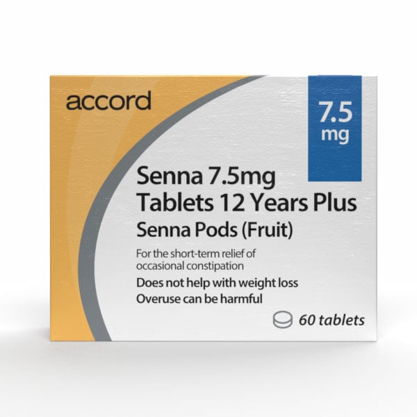 Accord Senna Tablets 7.5Mg 60 Pack