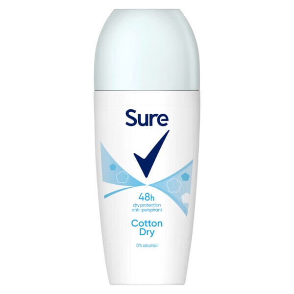 Sure Cotton Dry Roll On 50Ml