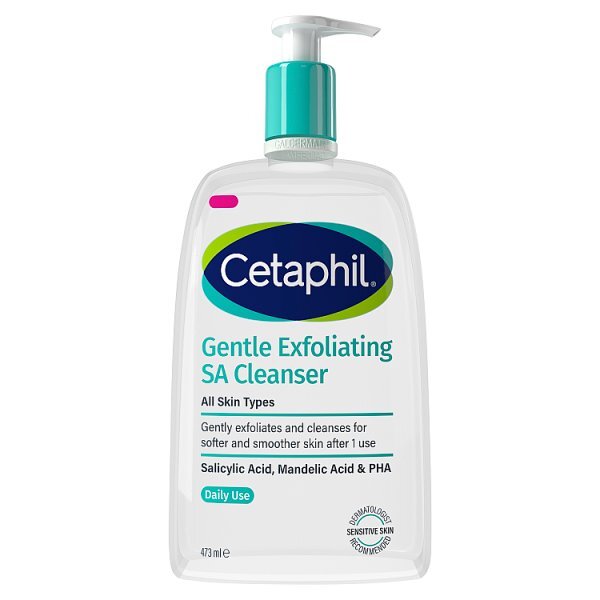 Cetaphil Gentle Exfoliating Salicylic Acid Cleanser, 473ml