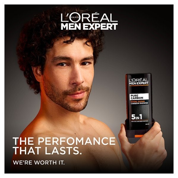 L'Oreal Paris Men Expert Total Clean Shower Gel 300ml