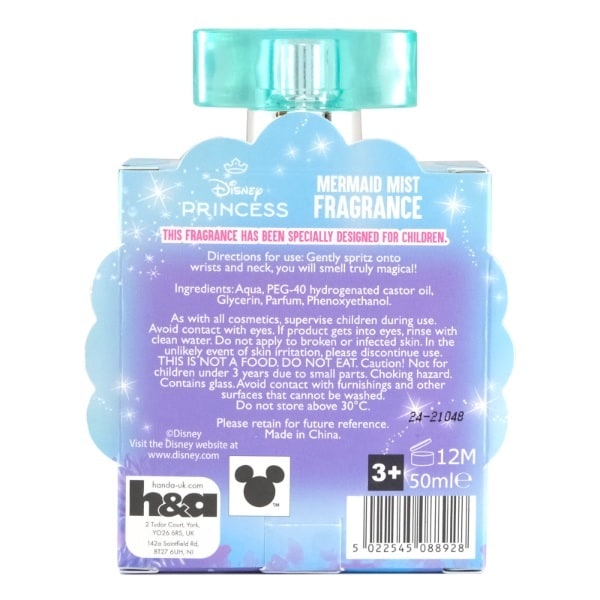 Disney Princess Mermaid Mist Fragrance 50ml